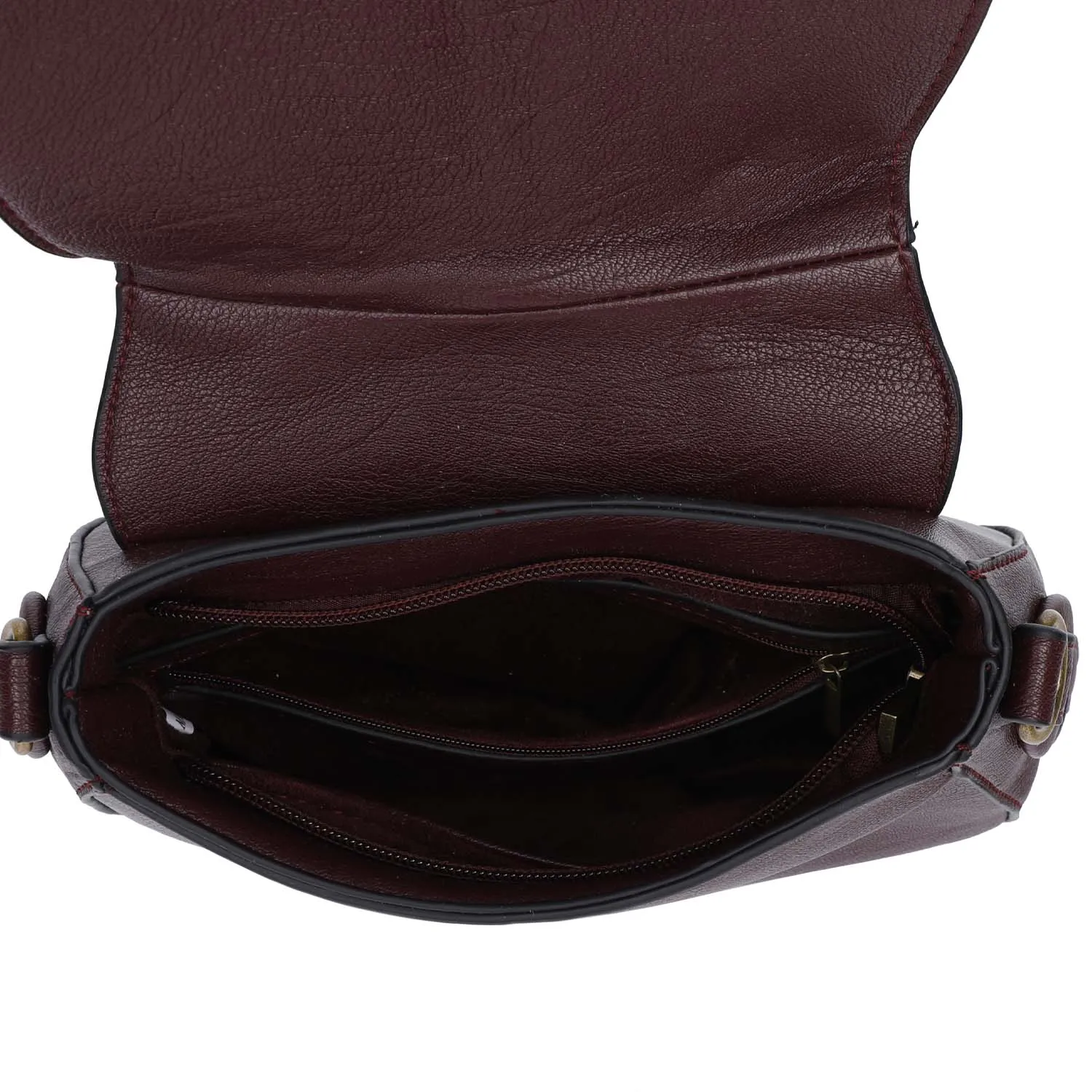 The Carli Crossbody - Wine