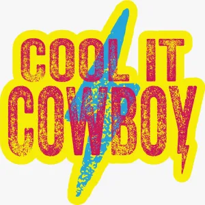 The Cool It Cowboy Sticker