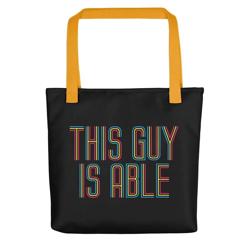 This Guy is Able (Men's Tote Bag)