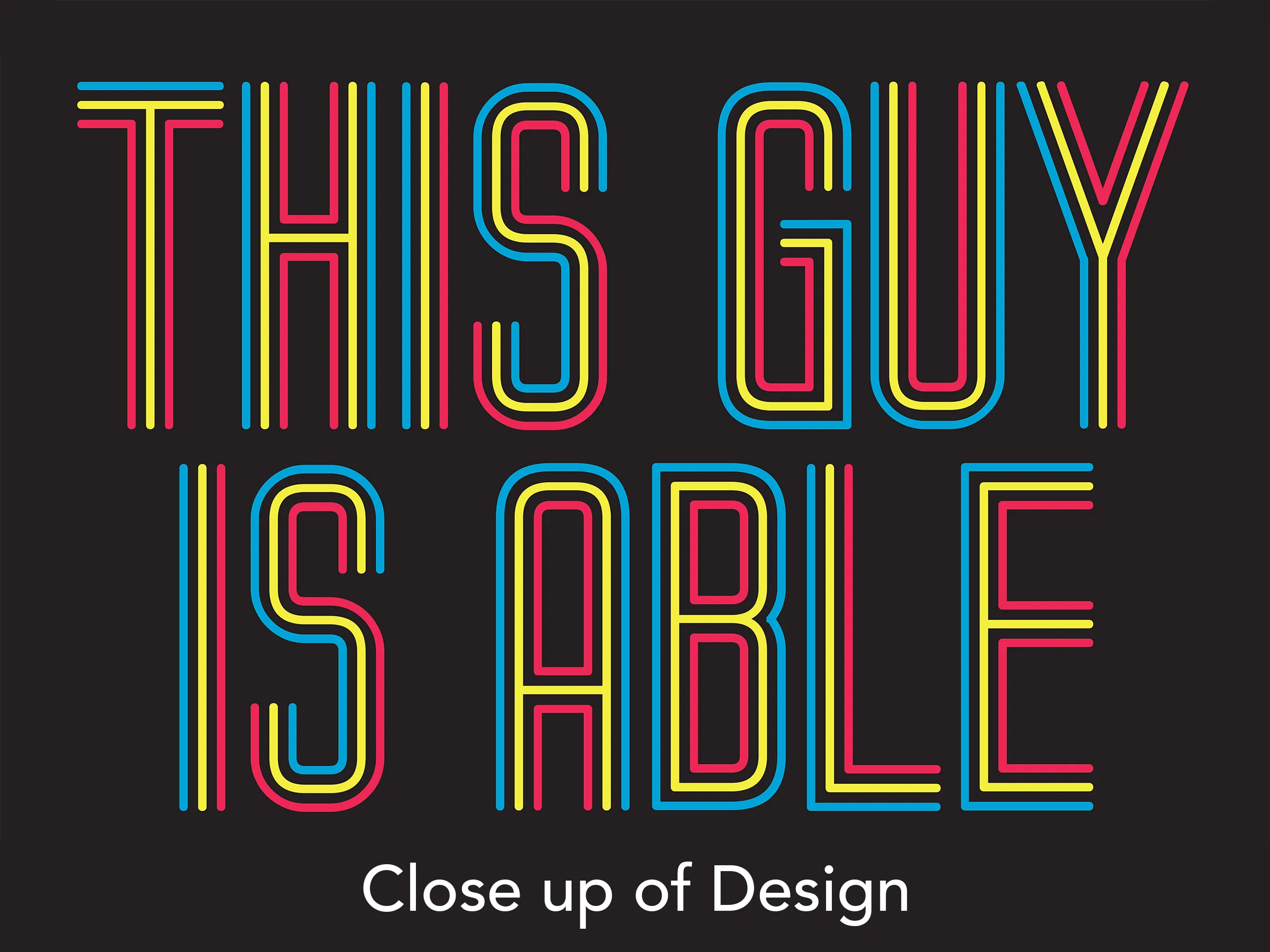 This Guy is Able (Men's Tote Bag)