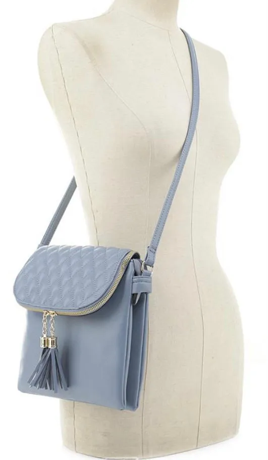 This Right Here Purse Leather Purse with Double Compartment and Zipper Closure