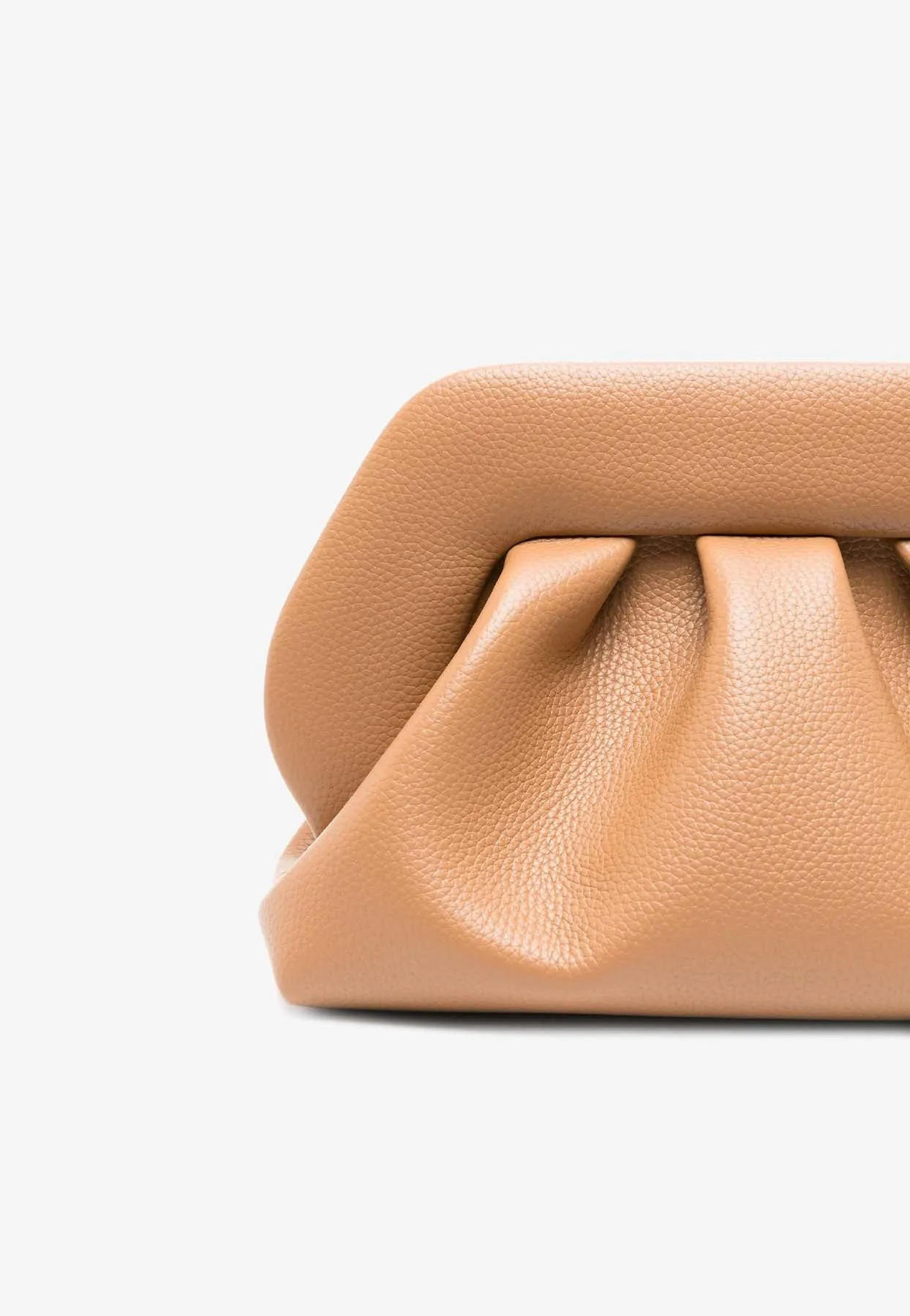 Tia Faux Leather Clutch Bag