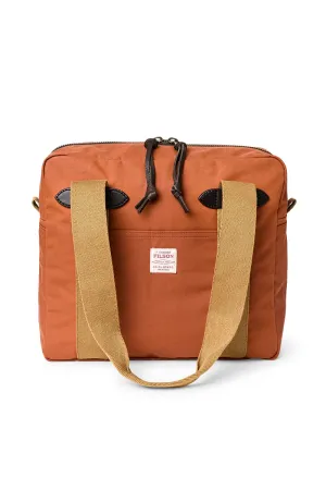 TIN CLOTH ZIPPER TOTE Rust