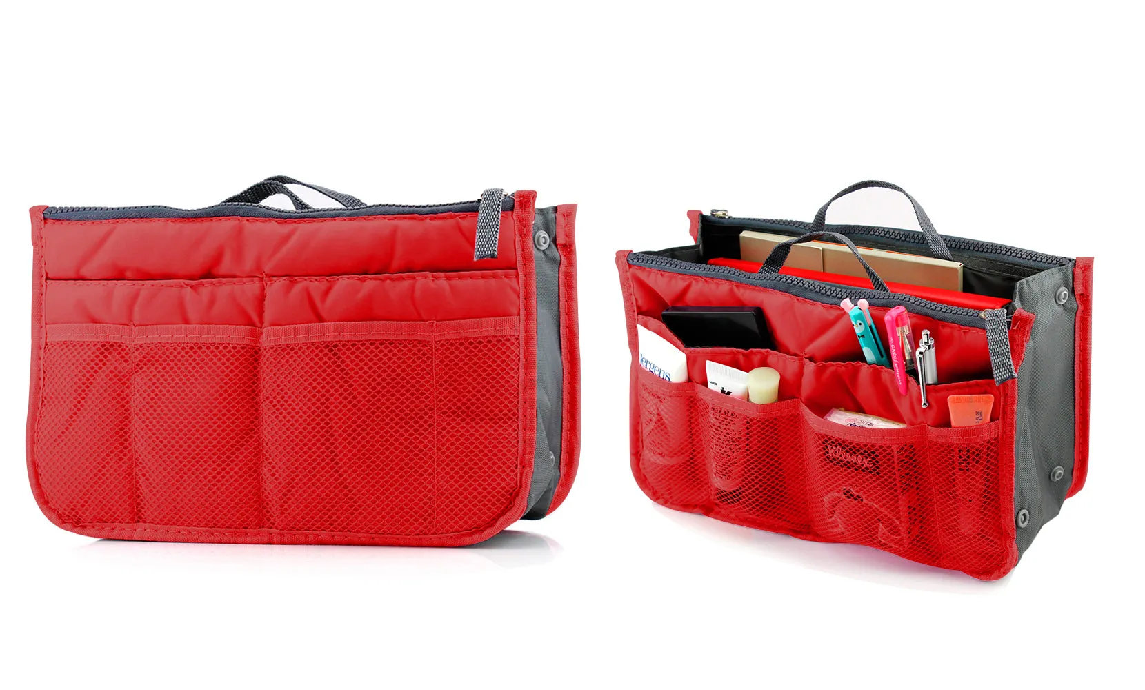 Travel Tote Handbag/Purse Insert Cosmetic Organizer
