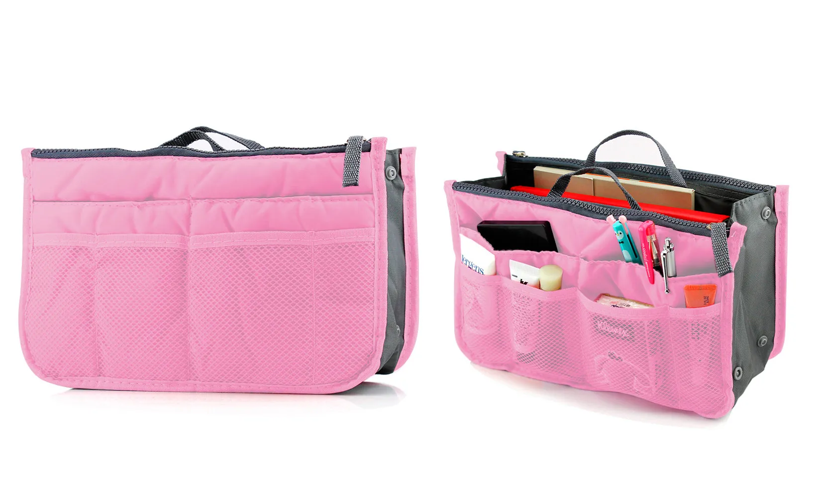 Travel Tote Handbag/Purse Insert Cosmetic Organizer