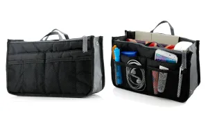 Travel Tote Handbag/Purse Insert Cosmetic Organizer