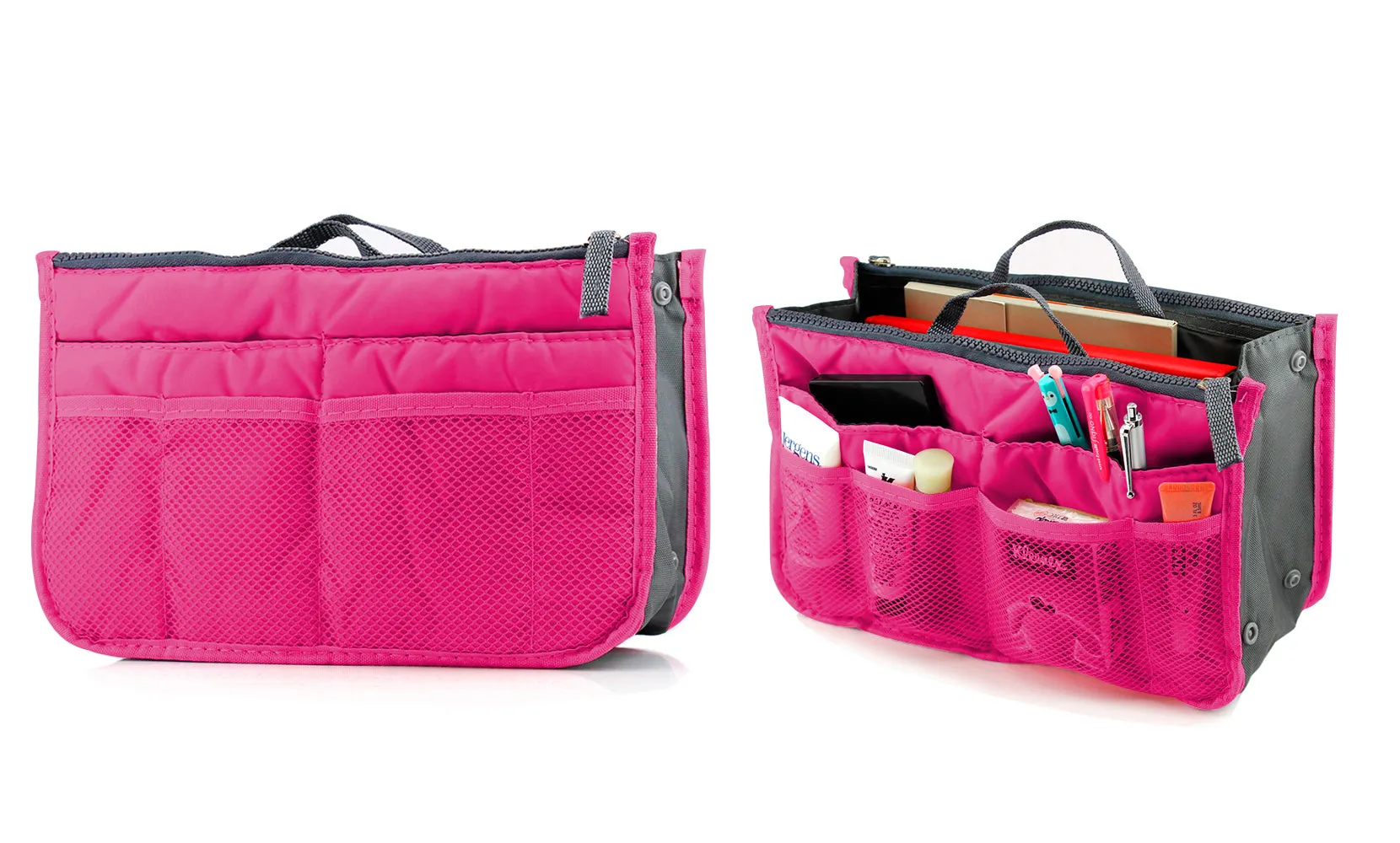 Travel Tote Handbag/Purse Insert Cosmetic Organizer