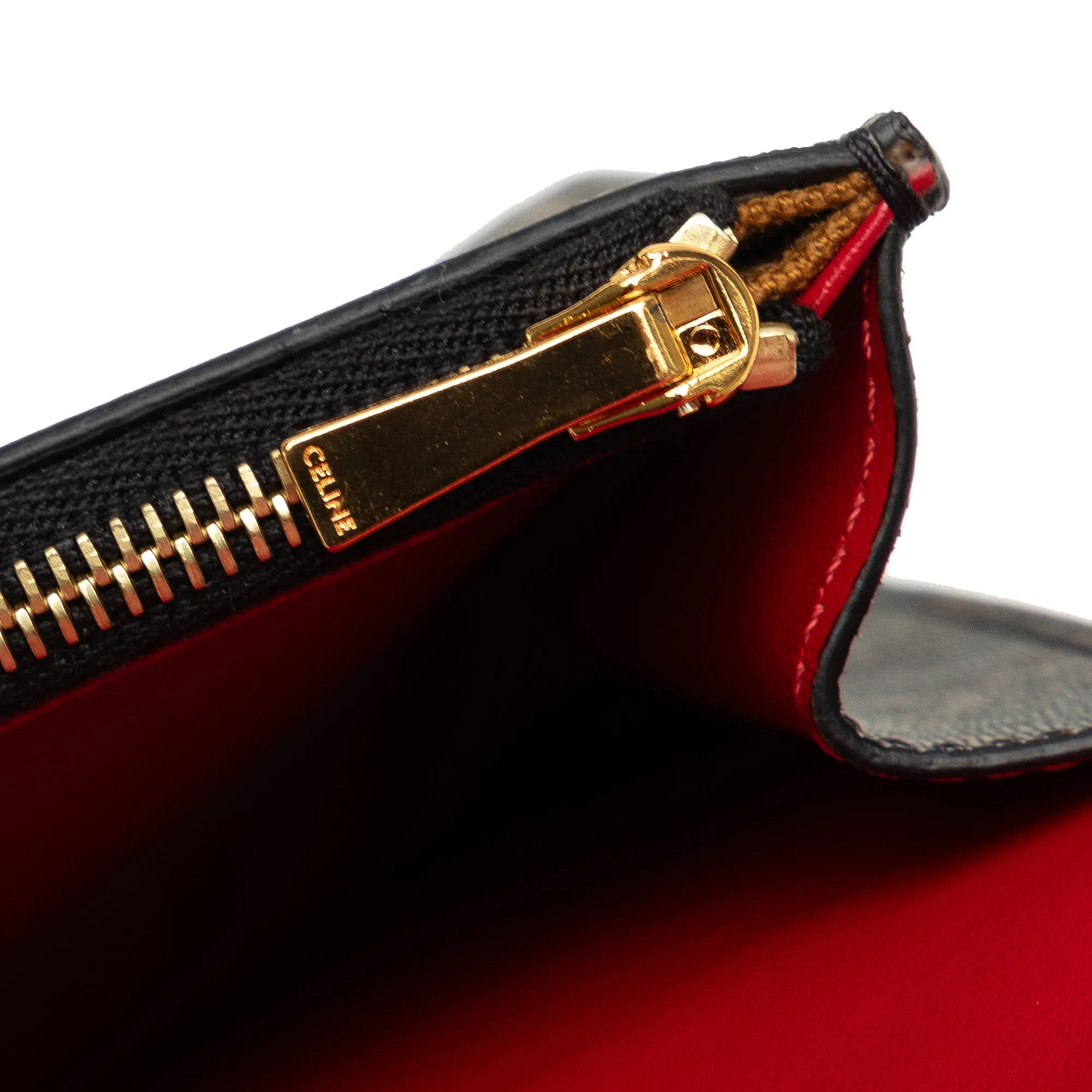 Triomphe Wallet On Strap