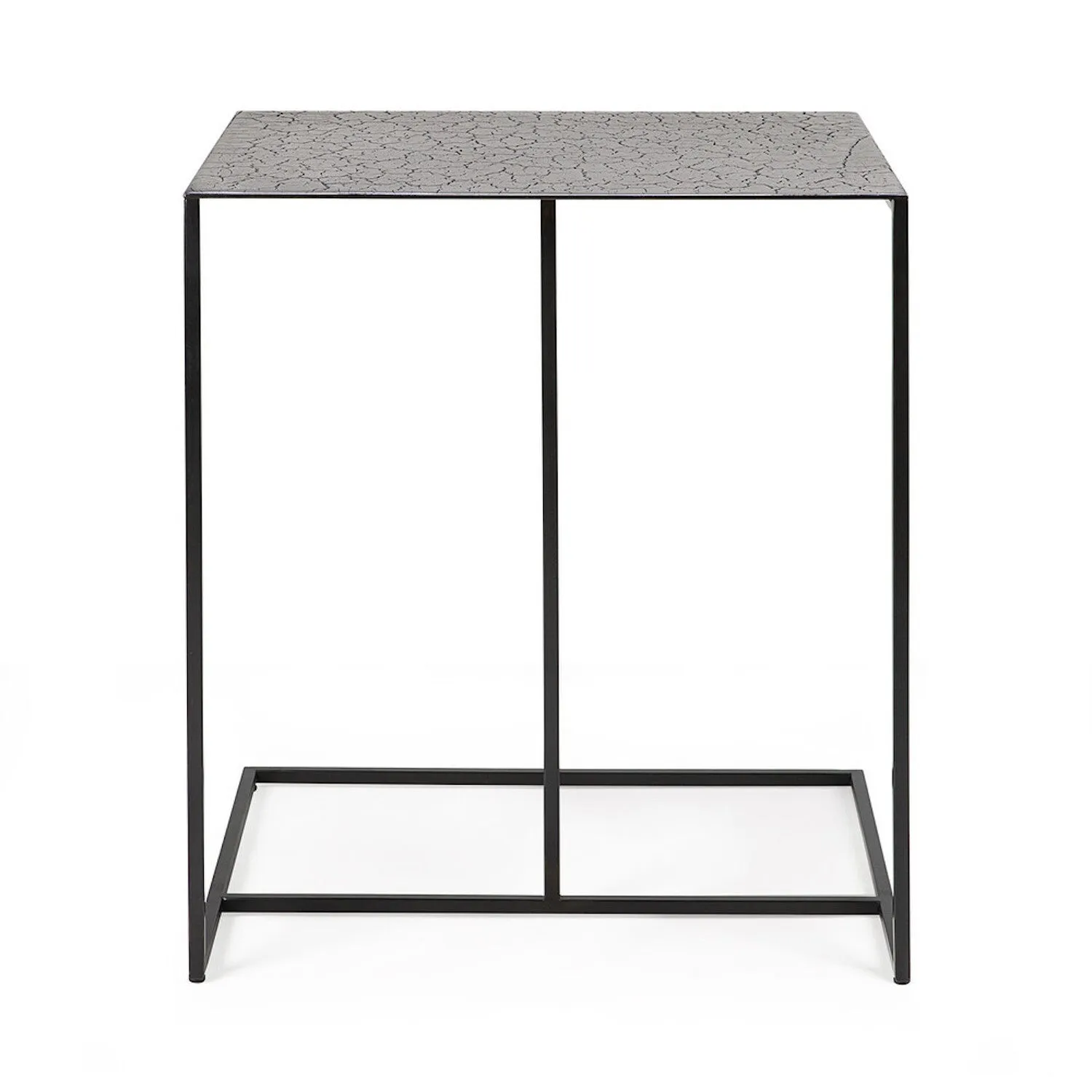 Triptic Side Table - Lava - Taupe