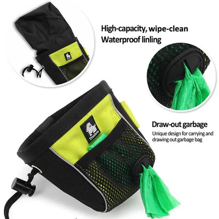 True Love Dog Treat Bag - Yellow, M