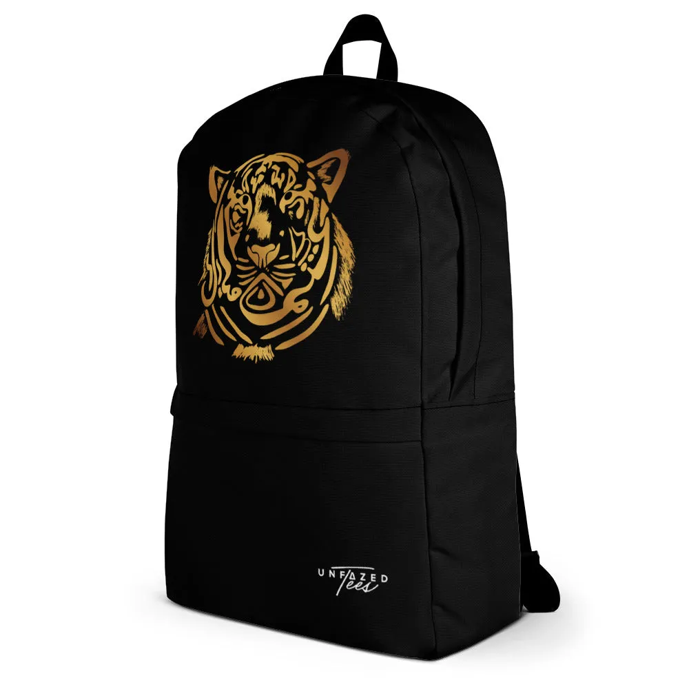 Unfazed Tiger Backpack - Black