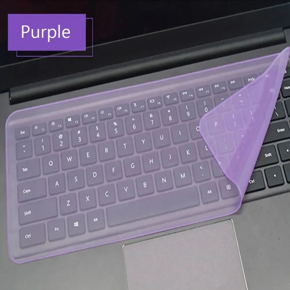 Universal Silicone Laptop Keyboard Cover 12-17 inch Protector