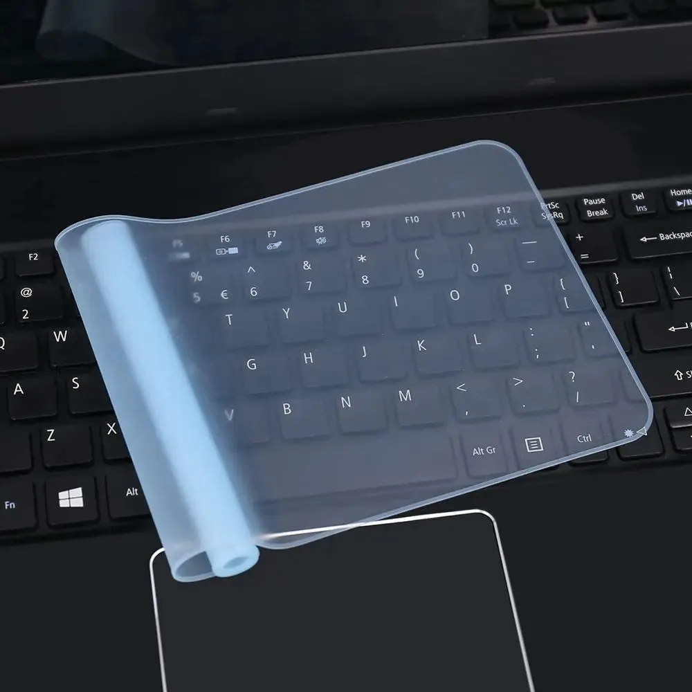 Universal Silicone Laptop Keyboard Cover 12-17 inch Protector