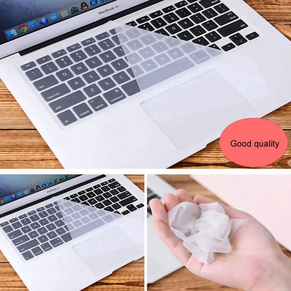 Universal Silicone Laptop Keyboard Cover 12-17 inch Protector