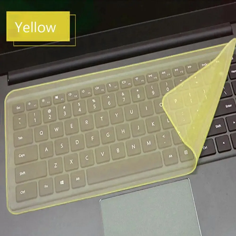 Universal Silicone Laptop Keyboard Cover 12-17 inch Protector