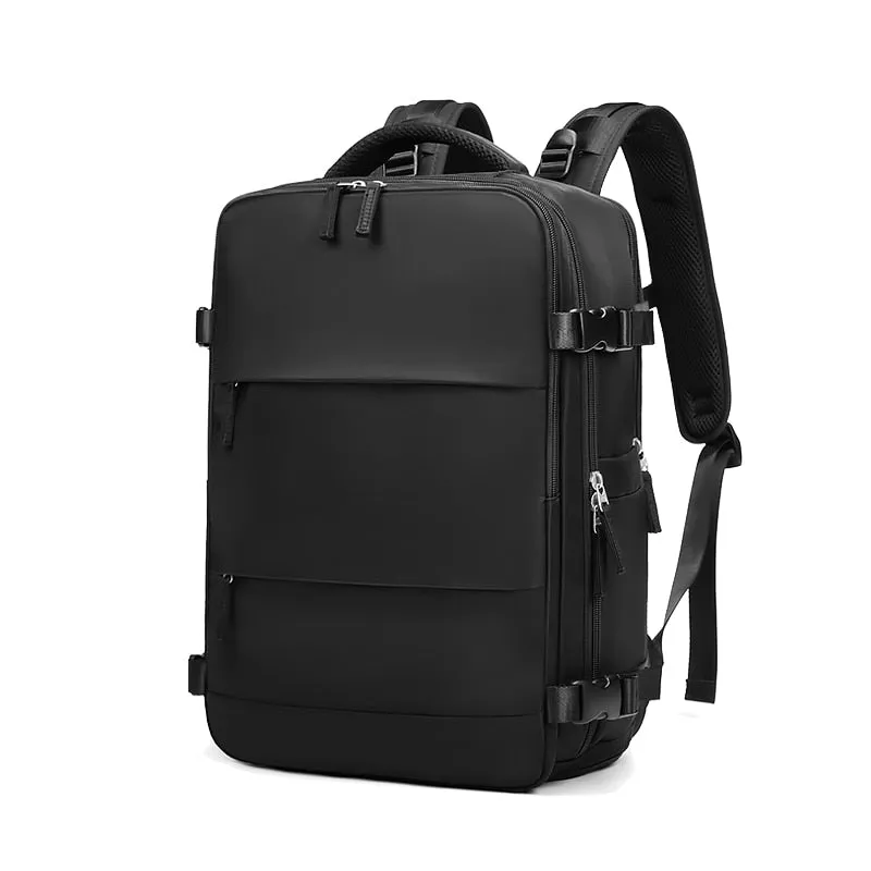 USB charging Waterproof Laptop Backpack With shoe bag