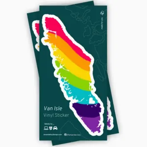 Vancouver Island Pride | 9" Vinyl Sticker