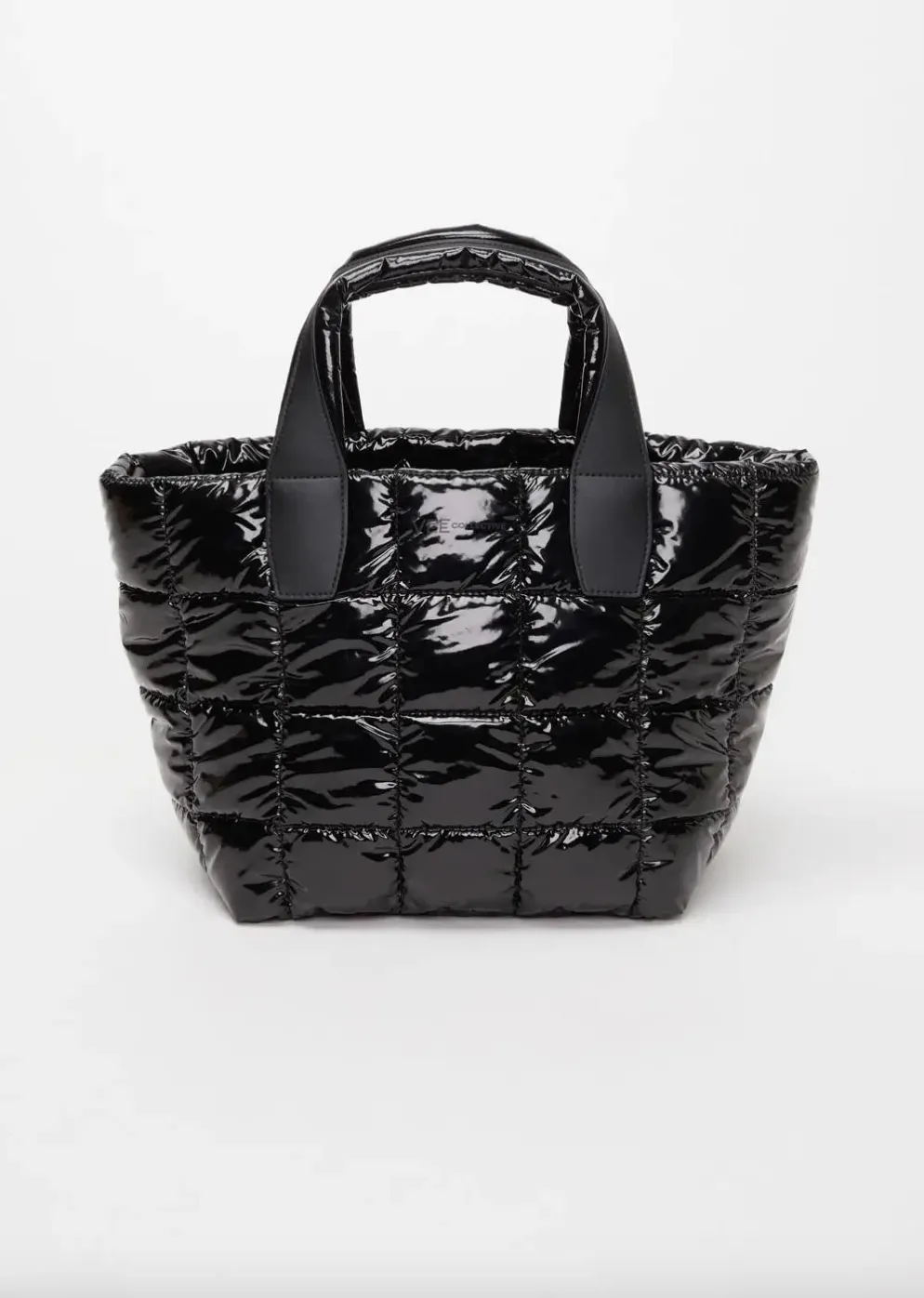 VeeCollective - Small Porter Tote - Black Vinyl