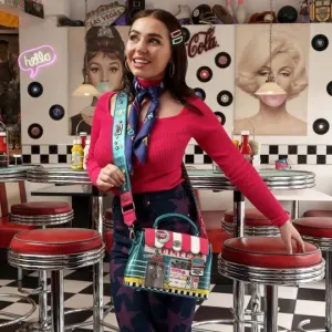 Vendula London Kitty's Diner Wide Shoulder Strap
