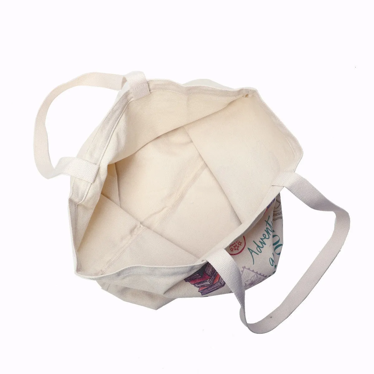 Vendula London - Travelling Library Canvas Tote Bag