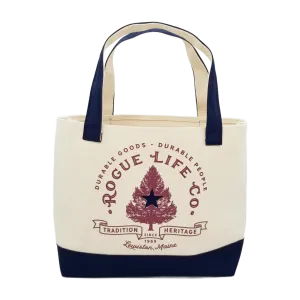 Vintage Heritage Tree Large Tote Bag