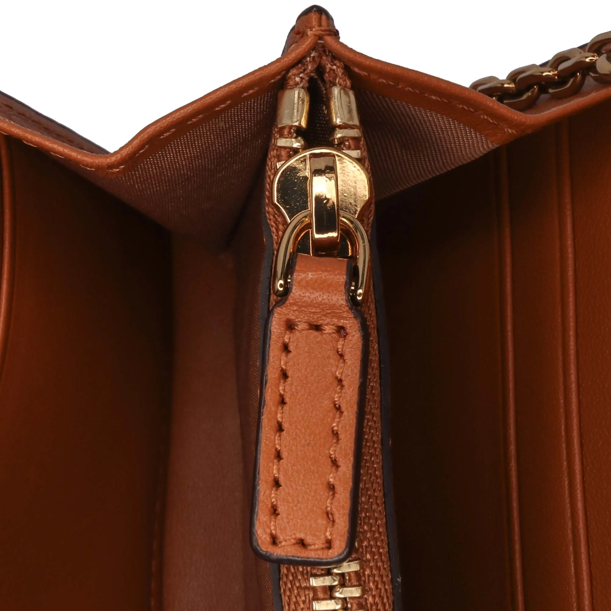 Visetos Coated Canvas Patricia Wallet on Chain