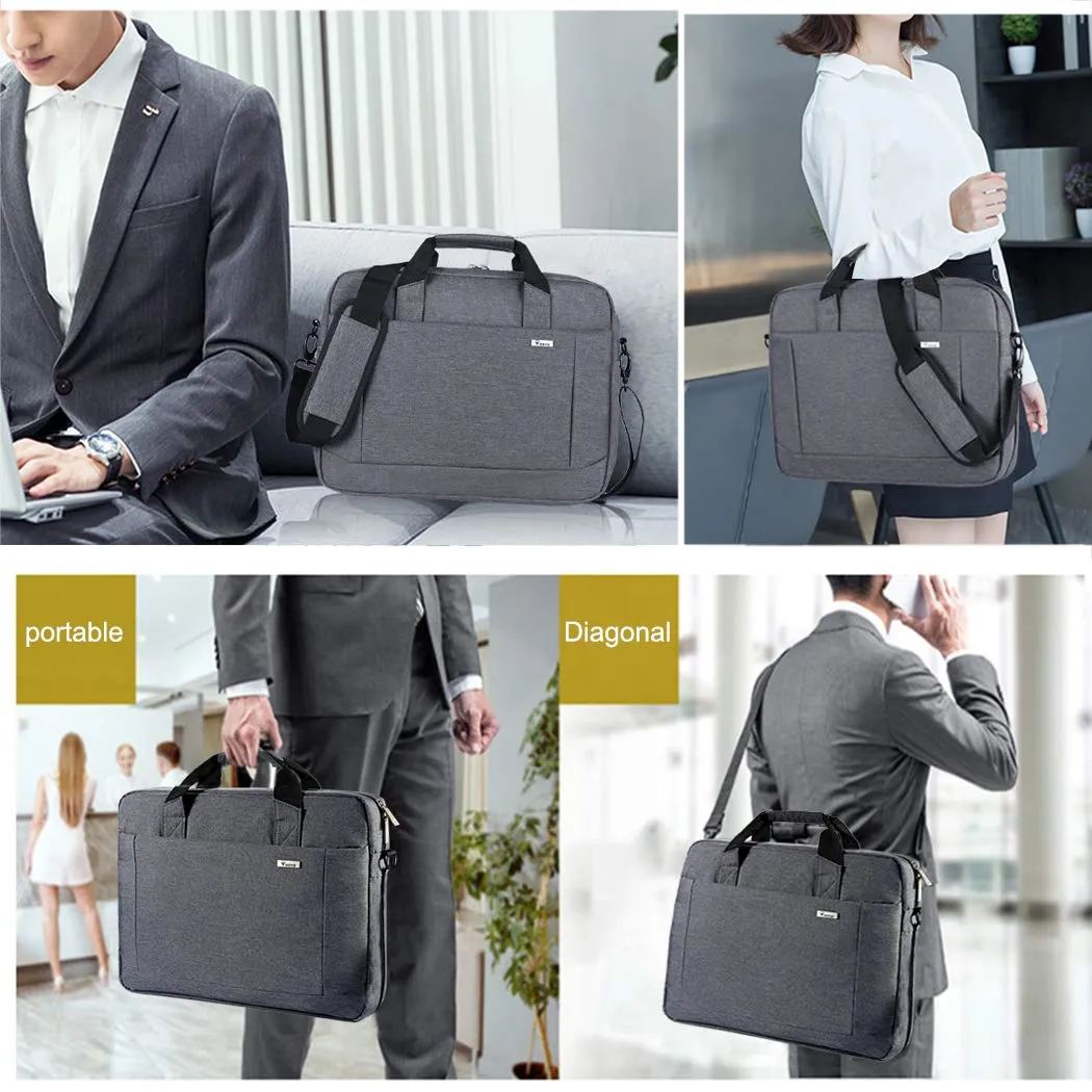 Water-Resistant and Crush-Resistant MacBook Messenger Bag