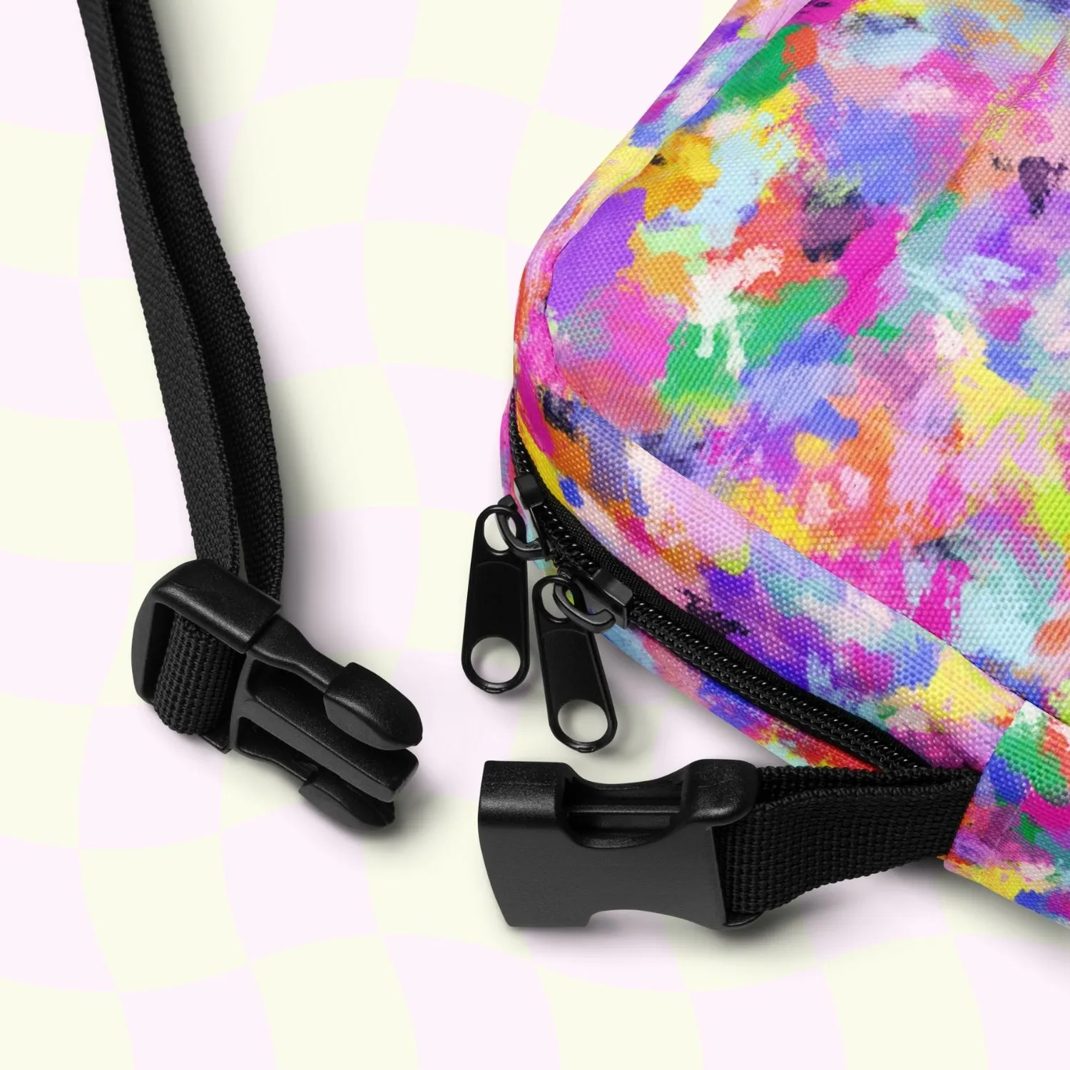 Watercolour Rainbow Mini Crossbody Bag