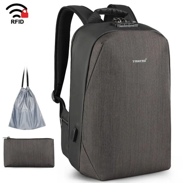 Waterproof Anti Theft Laptop Backpack