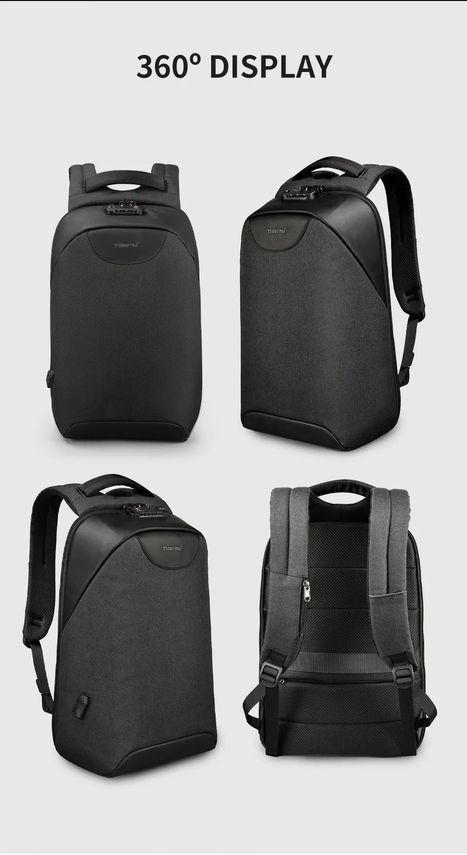 Waterproof Anti Theft Laptop Backpack