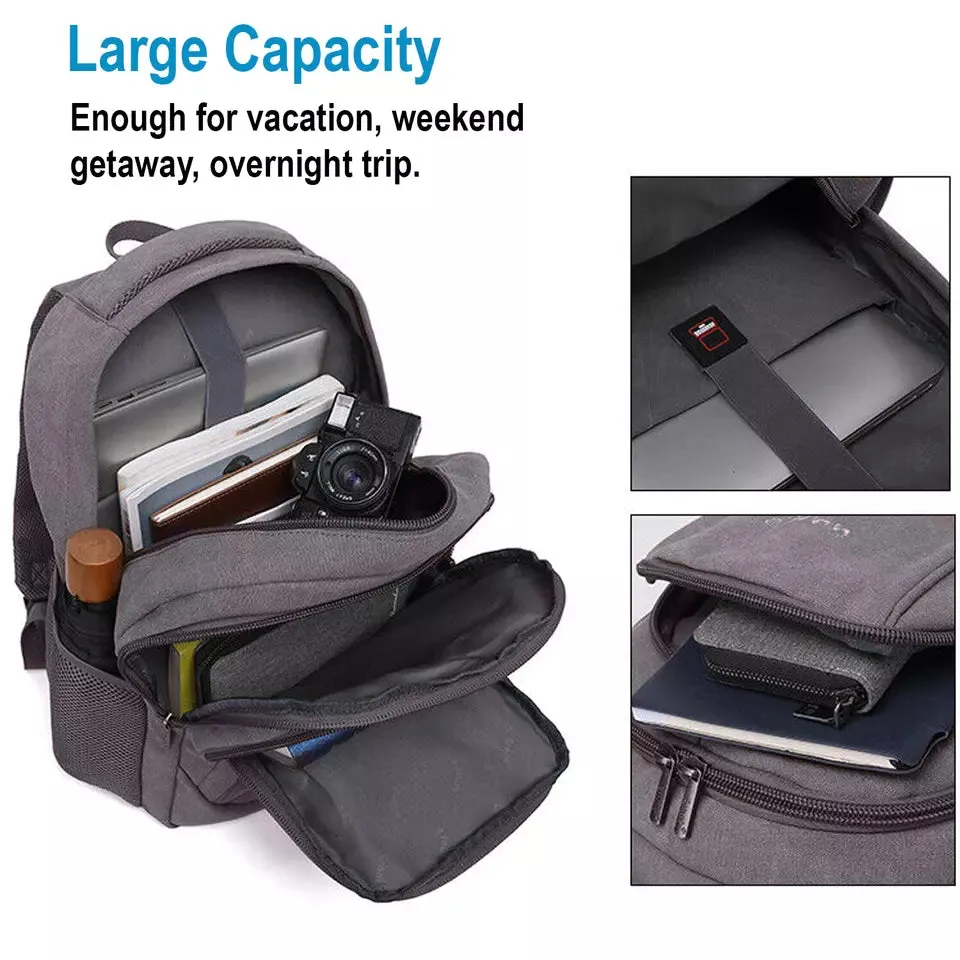 Waterproof Laptop Travel Shoulder Bag (Khaki)