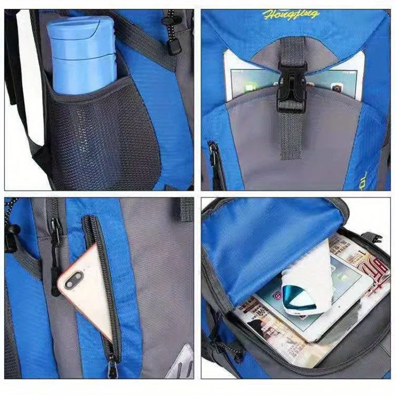 Waterproof Large Capacity Backpack with Laptop Compartment for Hiking
