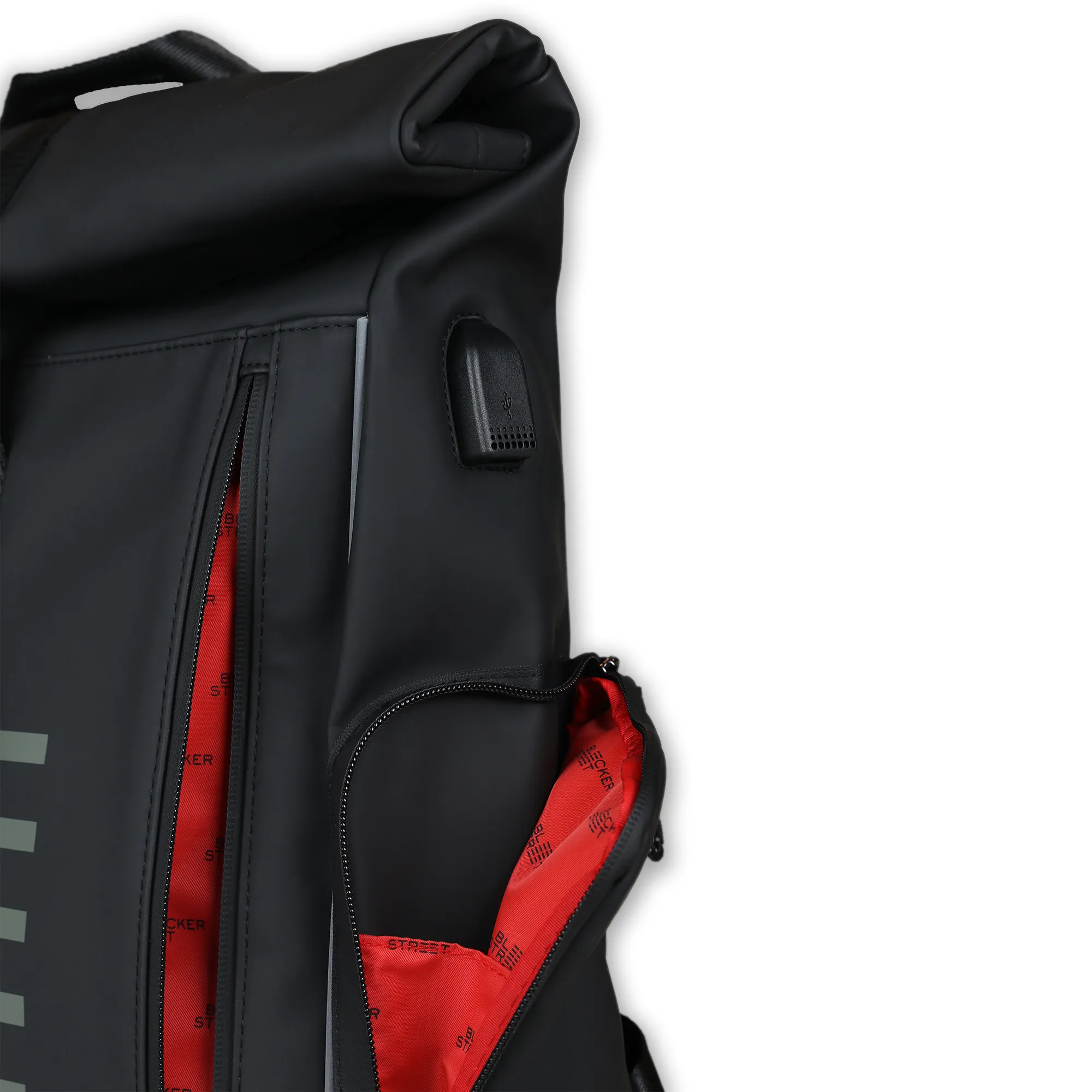 Waterproof Rolled Top Backpack