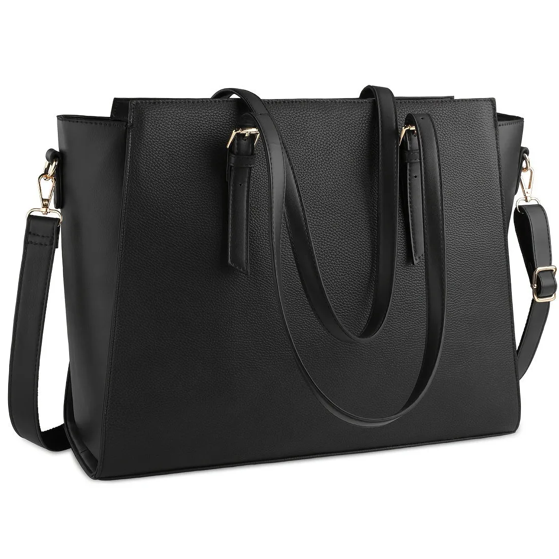 Waterproof Tote Bag With Laptop Compartment & Shoulder Strap