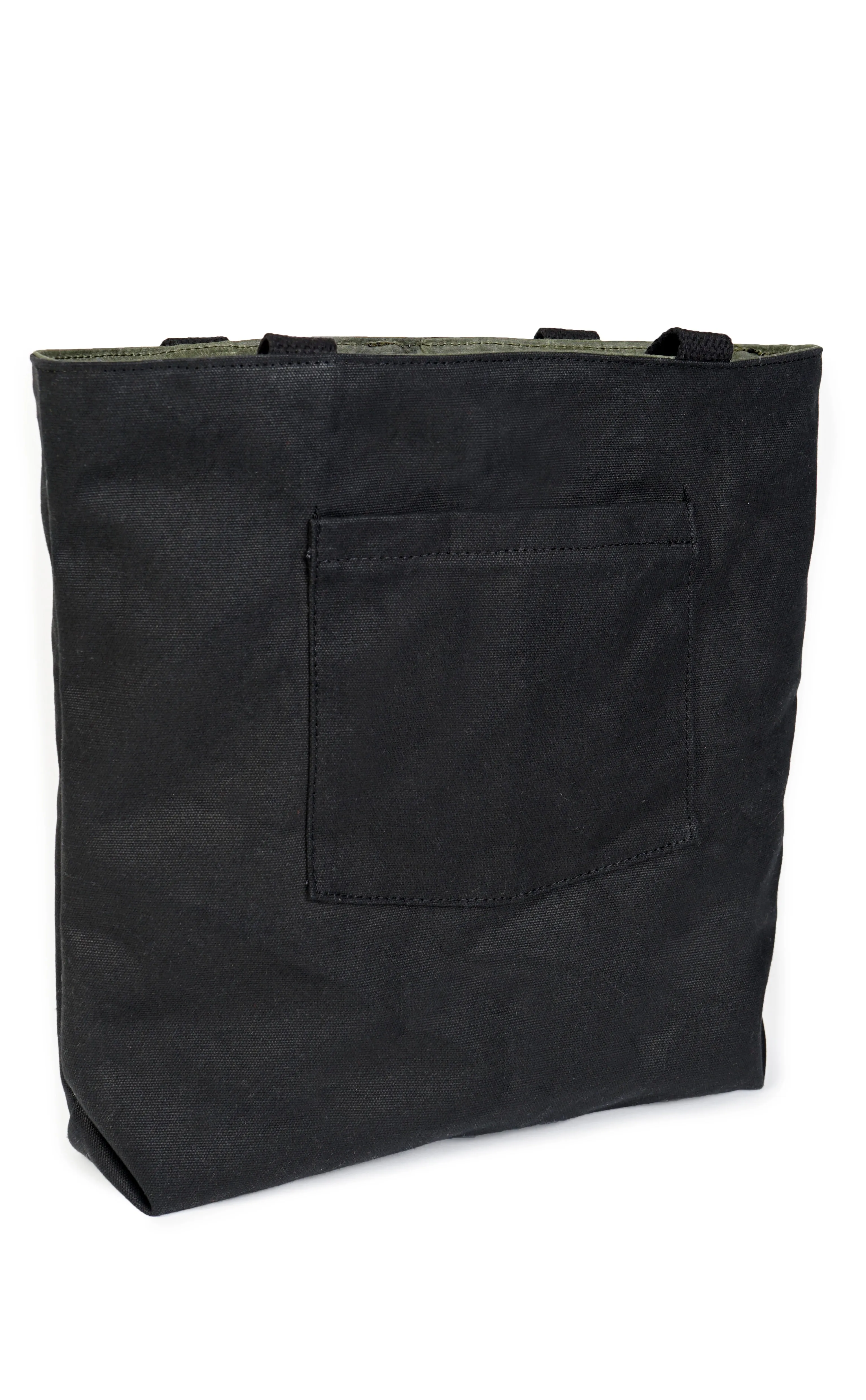 Waxed Canvas Reversible Tote