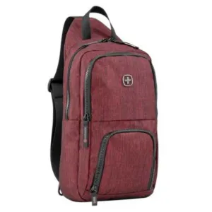 Wenger Console Lightweight Cross Body Bag Burgundy