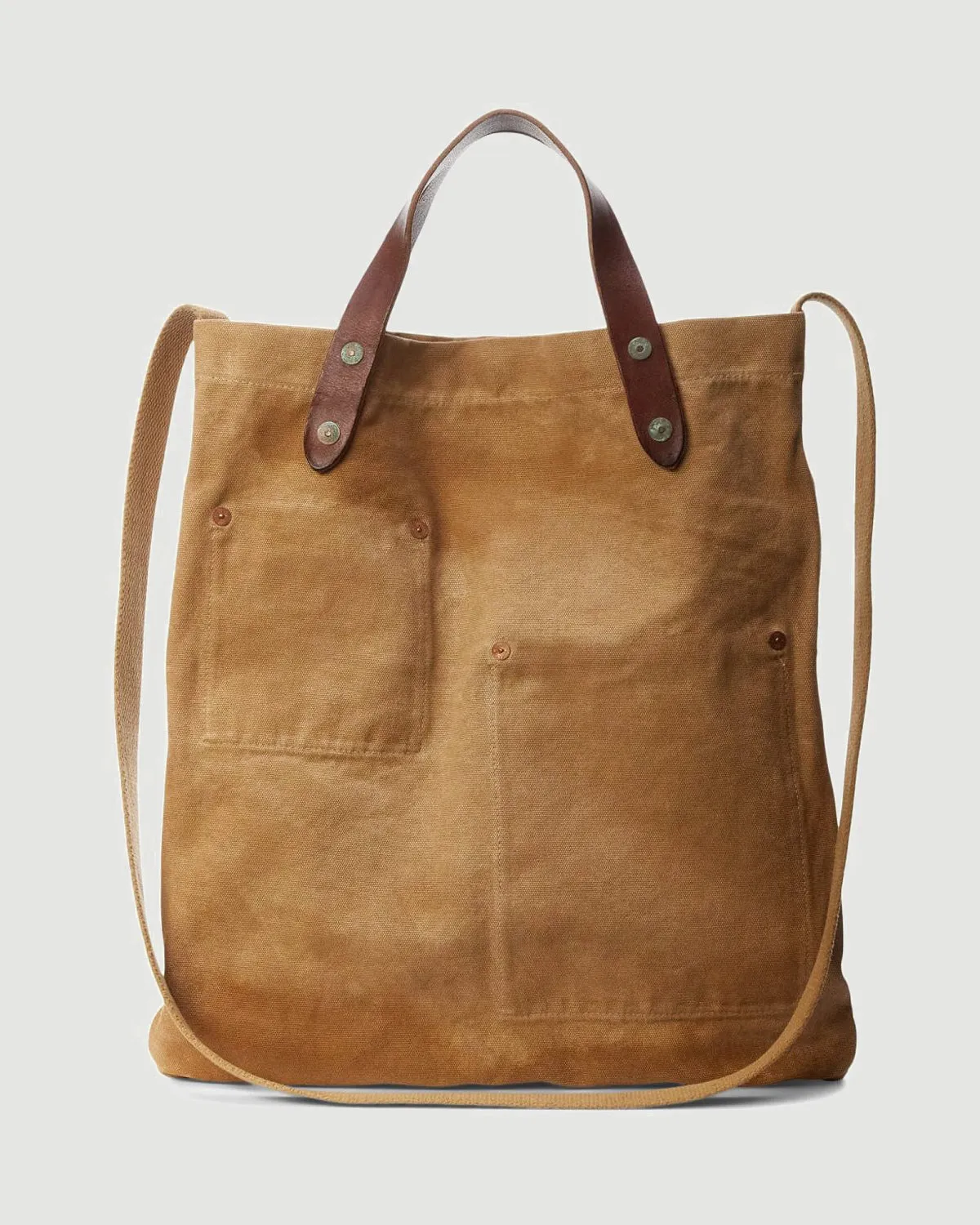 Western Logo Canvas Market Tote
