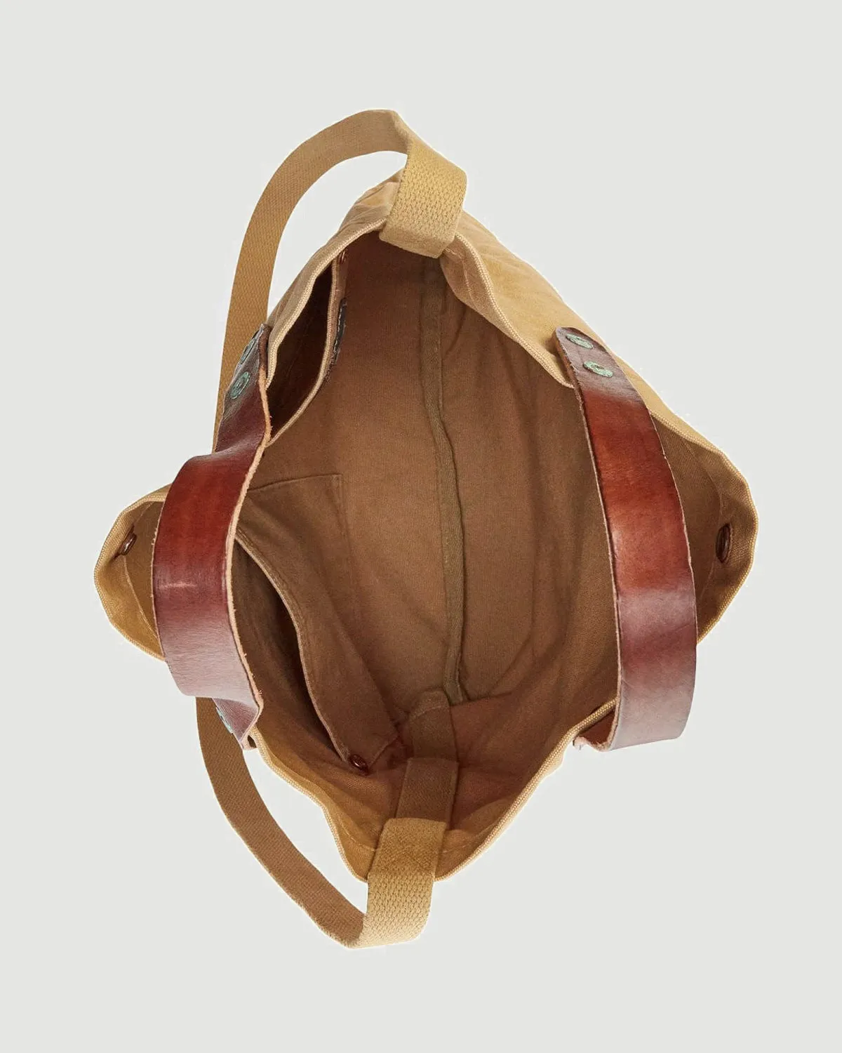 Western Logo Canvas Market Tote