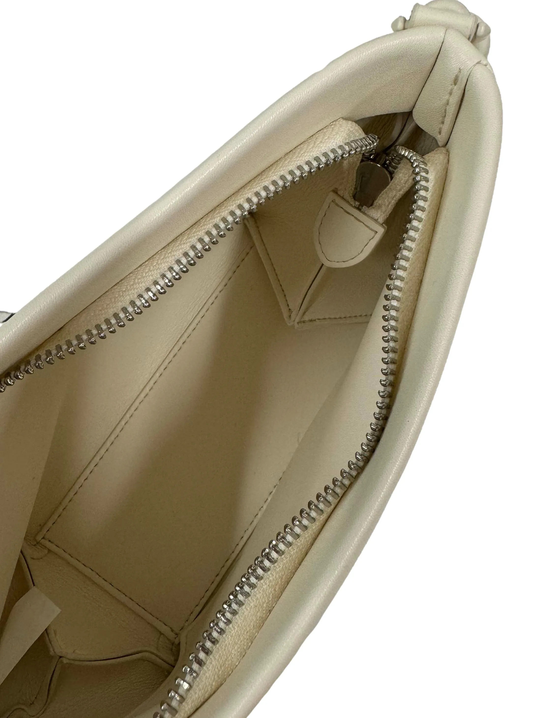 White Midori Geometric Crossbody Bag