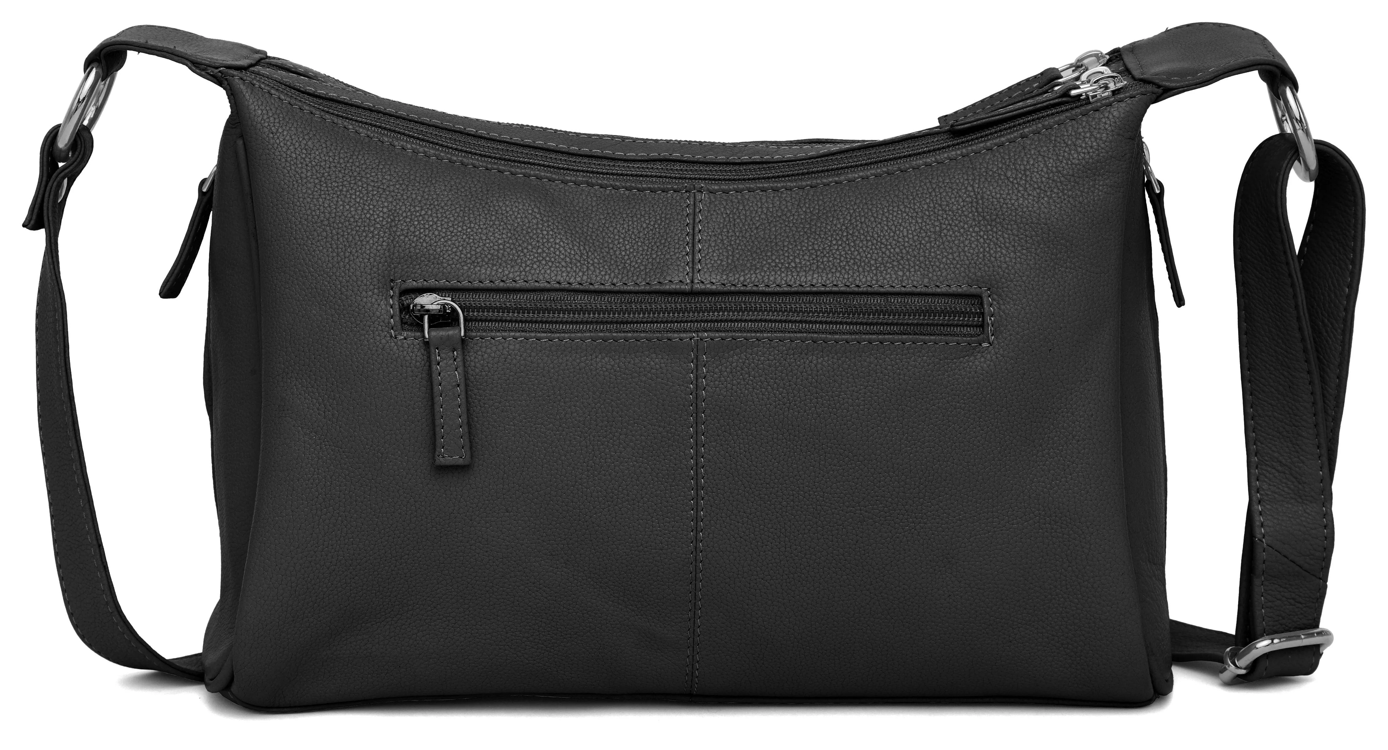 WildHorn® Upper Grain Genuine Leather Shoulder Bag | Cross body Bag With Adjustable Strap for Girls & Women.
