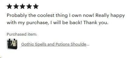 Witchcraft Shoulder Bag Purse