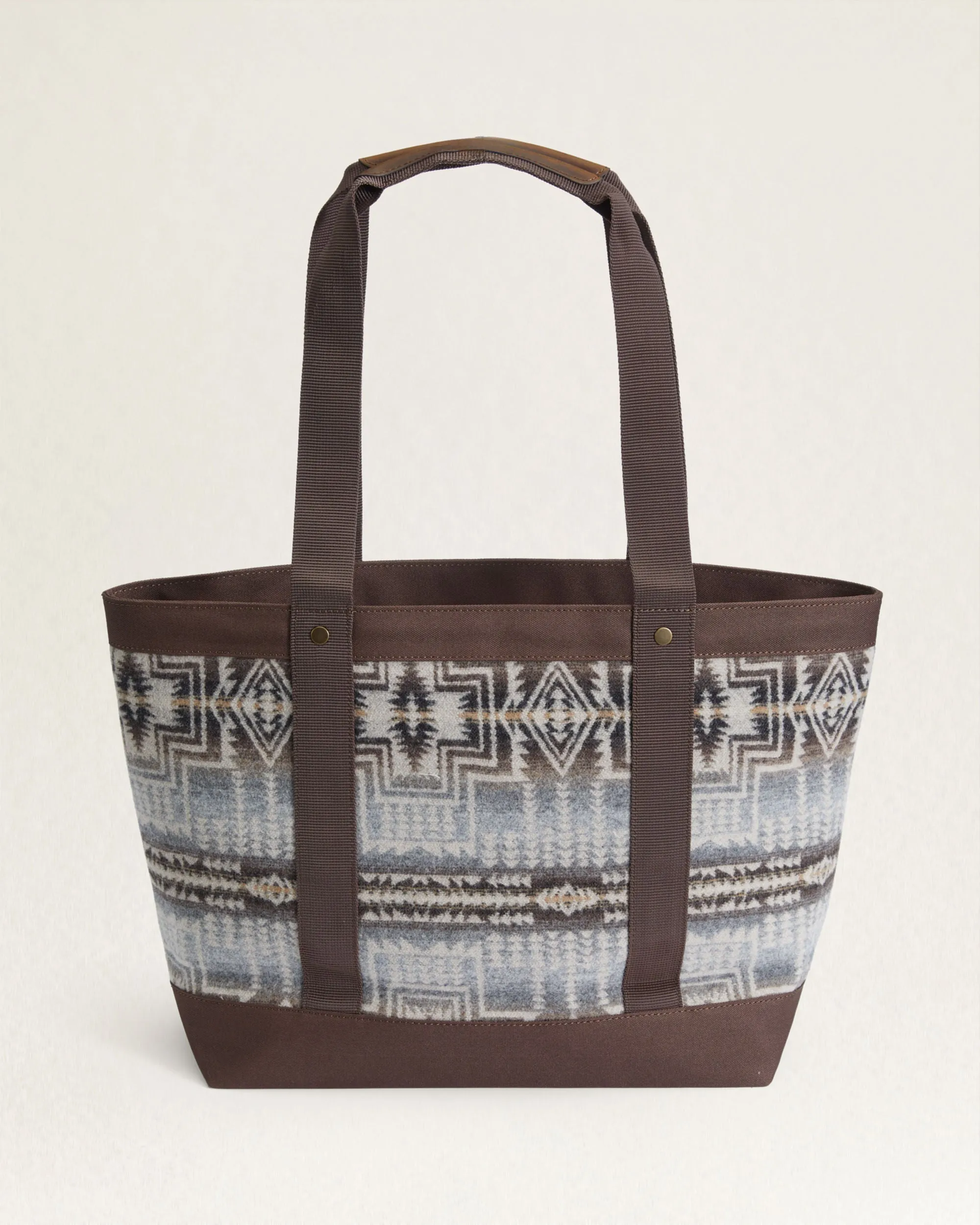 Women's Pendleton | Harding Star Zip Tote | Grey Mix
