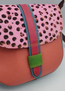 Wren Leather & Hair on Hide Crossbody Bag