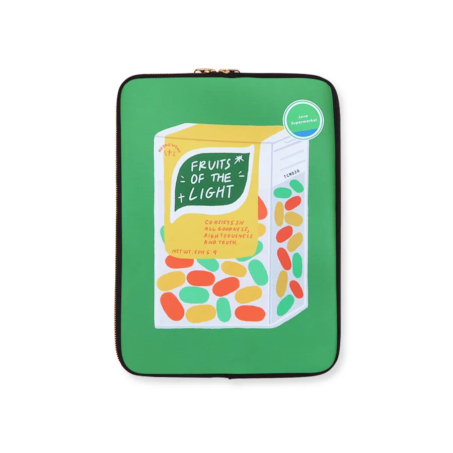 Ya-Good Drink & Light Fruity Mints | Laptop Sleeve {LOVE SUPERMARKET}
