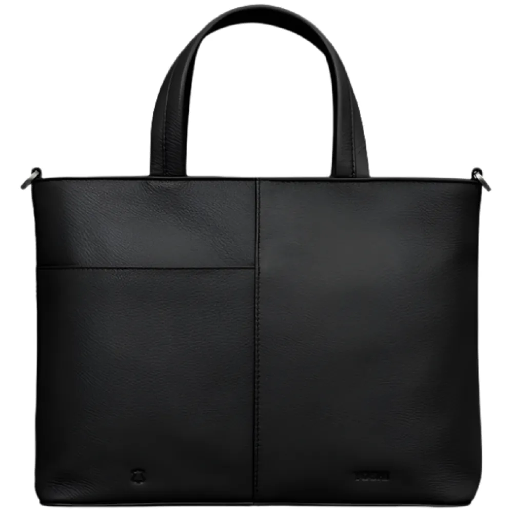 Yoshi The Craft Room Black Leather Multiway Grab Bag