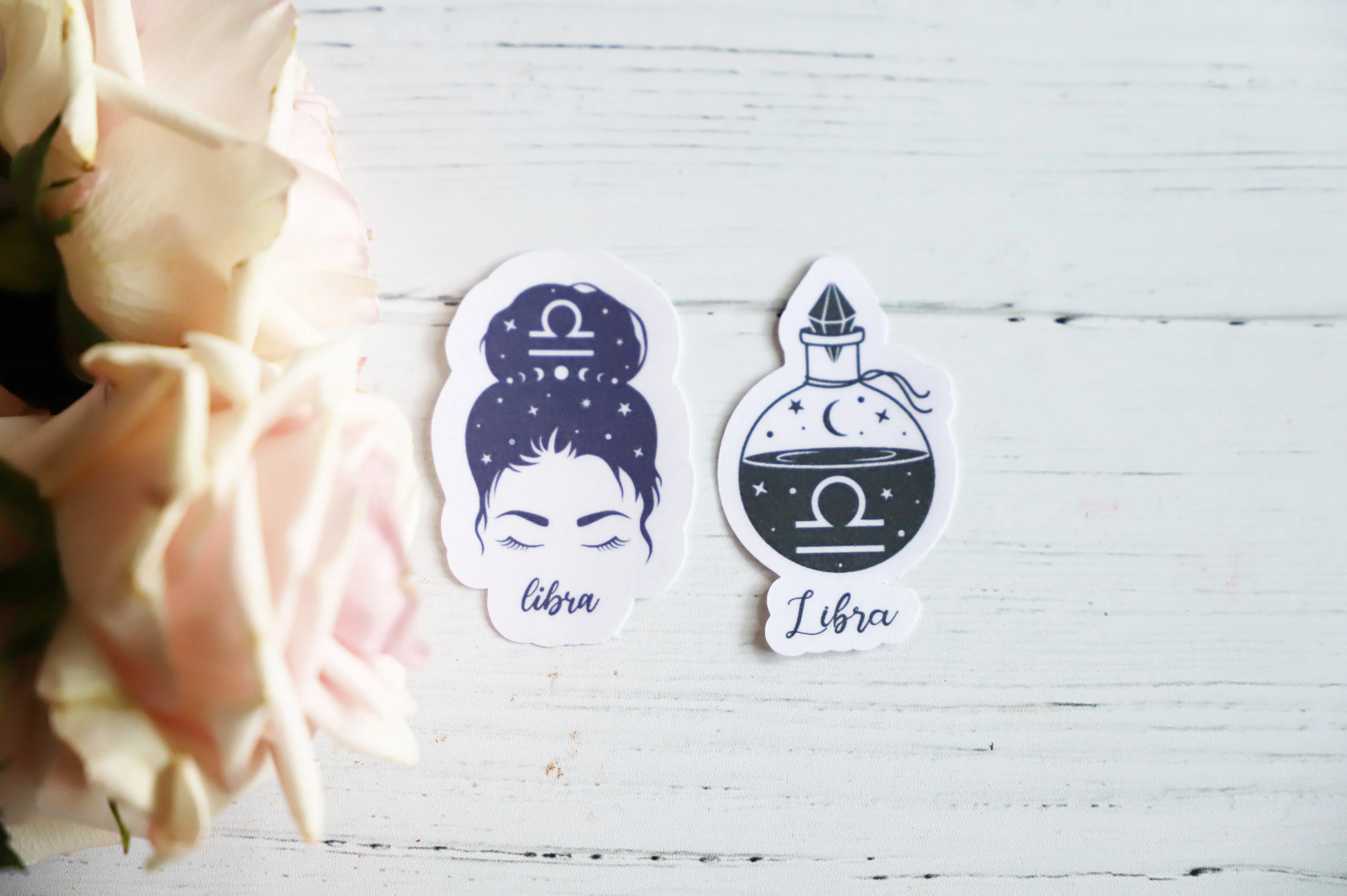 Zodiac Girl sticker set | 2pk